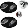 5 Pairs Anti Slip Support Nose Pads Push-in for Eyeglasses Eyewear Accessories