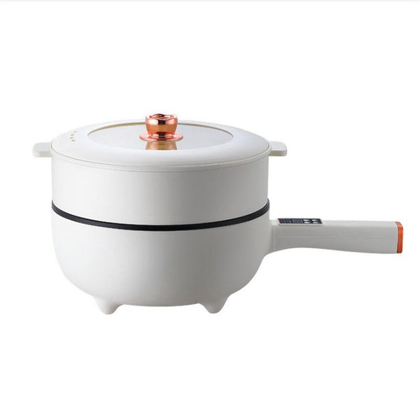 4L 28cm Electric Frying Pan with Steamer&Lid Non-stick Multifunctional Cookware