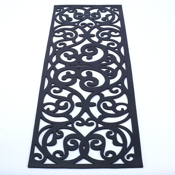 5pcs Rubber Stair Treads Stair Traction Tread Mats, Outdoor Non-Slip Step Mats