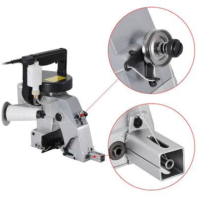 Electric Bag Closer Sewing MachineCrafting Bag Stitcher w/6 Roll Sewing Thread