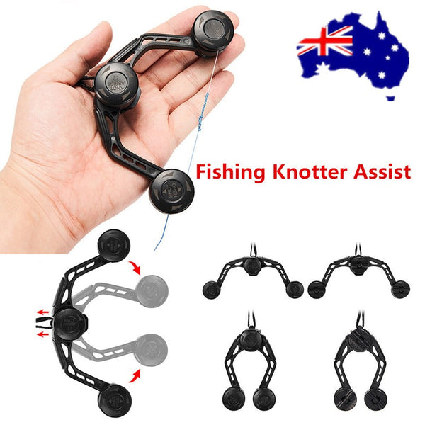 Fishing Tools GT FG Knotter Assist Line Leader Connection Knotting Machine AU