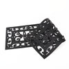 5pcs Rubber Stair Treads Stair Traction Tread Mats, Outdoor Non-Slip Step Mats