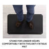 Extra Thick Anti Fatigue Floor Mat Kitchen Mat Standing Desk Mat Comfort at Home
