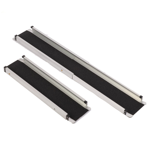 Folding Wheelchair Ramps for Step 5/6FT Portable Antiskid Loading Threshold Ramp