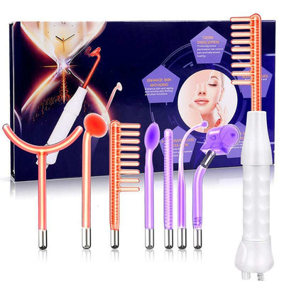 Skin Care Therapy Wand Electrode High Frequency Facial Machine Skin Therapy Wand