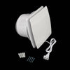 Exhaust Fan 6" Ventilation Fan Window Wall Mount Vent Fan for Kitchen Bathroom