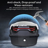 Motorcycle Tour Tail Box Scooter Trunk Luggage Lockable Waterproof w/ Mountings