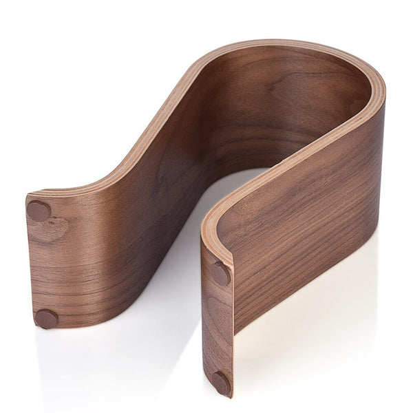 Wood Arch Headphone Stand Holder Hanger Walnut Earphone Headset Display Rack AU