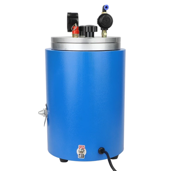 400W 220V Round Wax Injector Pressure Regulator Gauge Blue Wax Casting Machine