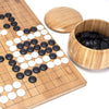 Wooden Go Game Set Baduk Weiqi Board Game Chess Piece Bowl /Wei Qi Game Set