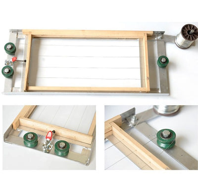 Frame Wiring Board Jig Beehive Wire Tensioner Crimper Langstroth Dadant 49cm