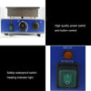 Commercial Waffle Maker 4Pcs Lolly Waffle 1750W Non-Stick Plate Waffle Baker AU