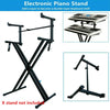 Keyboard Stand 2Tier Piano Rack Stand Electronic Keyboard Bracket Support Holder