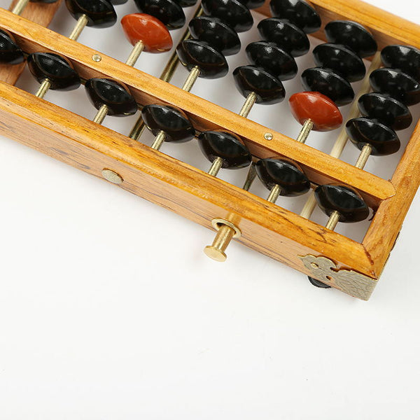 Chinese Wooden Abacus Soroban Arithmetic Mathematic Kid Calculating Tool