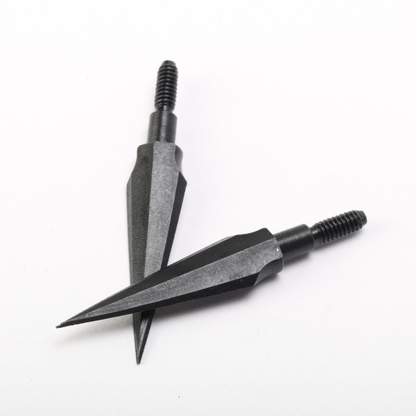 10X Arrowheads Broadheads 120grain Archery Broad Arrows Heads Screw Tips Archery