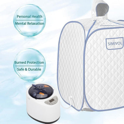 2.6L Sauna Steamer Steam Generator Fumigation Steam Machine for Home SPA 1000W