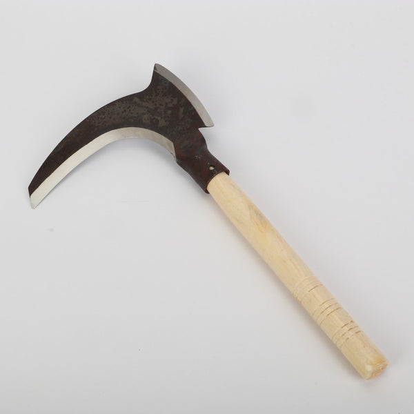 Steel Scythe Sickle Mowing Cutting Trees Gardening Tools (Included Handle)