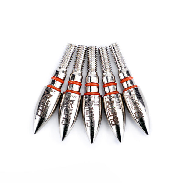 12X Archery Arrow Heads 100 Grain Broadheads Field Points Tips Target Practice