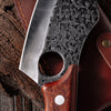 27.5cm Forged Butcher Boning Knife High Clad Steel Kitchen Meat Cleaver Knife