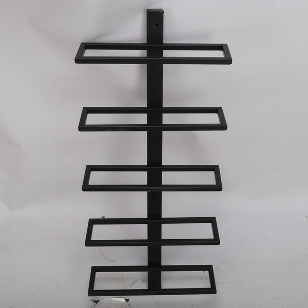 Wall Mounted Wine Rack Liquor Holder Organizer Industrial Storage Display Shelf