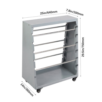 Spool Rack Trolley Wire Cable Stand Electrical Wire Holder Conduit Storage Cart