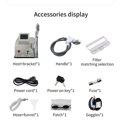 Beauty Salon IpL E Light OPT Painless Laser Permanent Hair Removal Machine