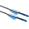 50x 31" FiberGlass Arrows Hunting Target Shooting Arrows for Teenager Upto 35LBS