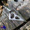 6x Archery Broadhead Hunting 100gr Arrow Head 3 Blade Stainless Steel Arrowhead