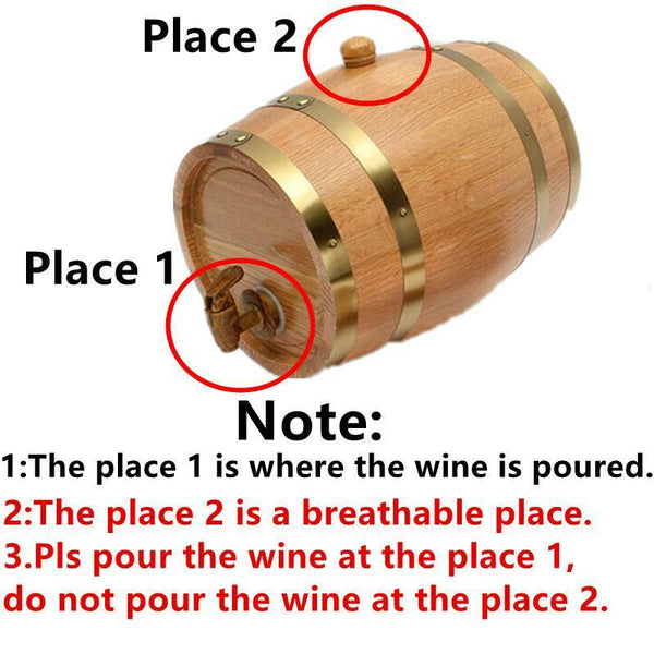 Wooden Barrel 5L 20L Wine Barrel Rum Keg Whiskey Tequila Bourbon Liquor Beer