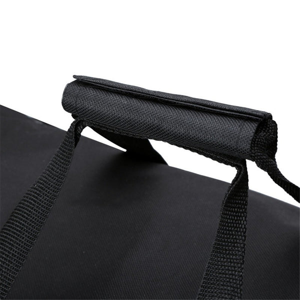 Large Duffle Bag with Wheel Portable Travel Sports Storage Bag Easy Carry Black