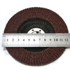 50PCS 125mm 80 Grit Flap Discs Zirconia Grinding Sanding Wheel For Angle Grinder
