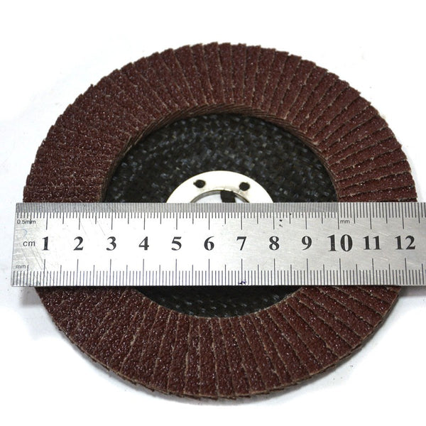 50PCS 125mm 80 Grit Flap Discs Zirconia Grinding Sanding Wheel For Angle Grinder