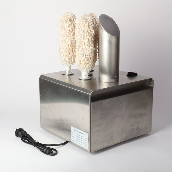 Electric Glass Polisher Glassware Dry Wiping Polishing For Hotels Restaurants
