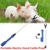 Handheld Cattle Prodder Stock Prod Rechargeable 12000V Electric Shock Pig Sheep