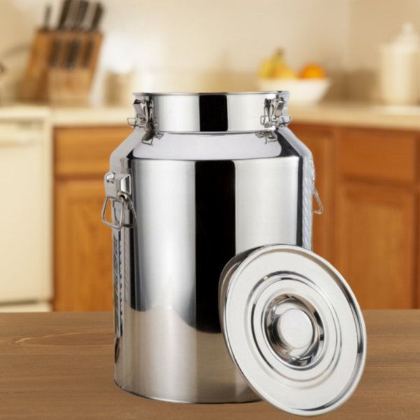 35L Wine Beer Keg Fermenter Barrel Stainless Steel Oil Rice Milk Cans Tank