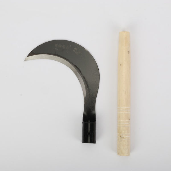 Steel Scythe Sickle Mowing Cutting Trees Gardening Tools (Included Handle)