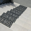 5x Rubber Stair Treads Non Slip Safety Outdoor Porch Floor Step Mats Staircase
