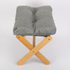 Foldable Foot Step Stool Ottoman Foot Rest Under Desk Padded Sofa Cushion Stool