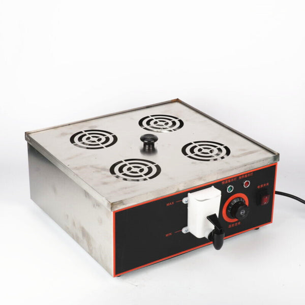 COMMERCIAL ELECTRIC BUN STEAMER WITH 4 OUTLET 220V/2500W Temperature Control AU