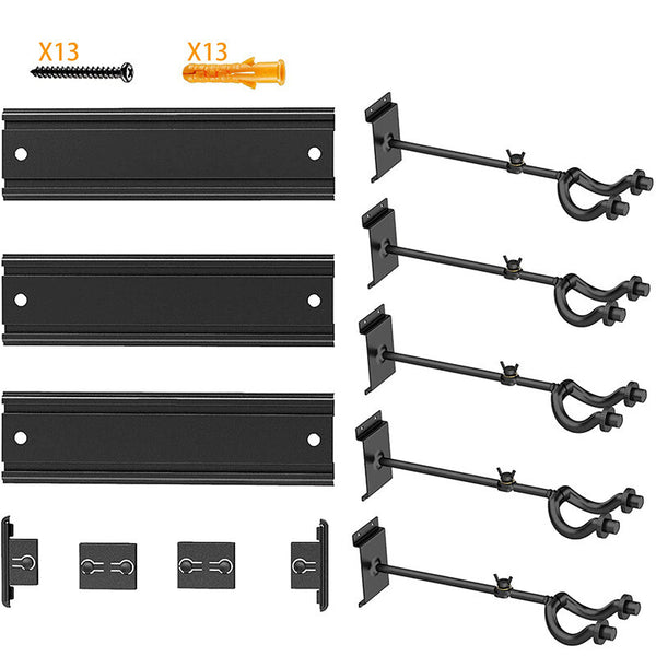 Guitar Keeper Bundle with 5 Guitar Hangers Adjustable String Swing Guitar Hanger