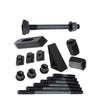 58 Pcs Pro-Series 1/2" T-Slot Hold Down Clamp Clamping Kit Bridgeport Mill Set