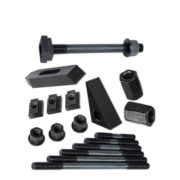 58 Pcs Pro-Series 1/2" T-Slot Hold Down Clamp Clamping Kit Bridgeport Mill Set