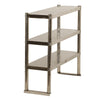 3Tier Commercial Kitchen Overshelf bench Top Stainless Steel for Prep&Work Table