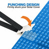 Aqua Buddy Pool Cover Roller Attachment Straps Kit 8PCS for Swimming Solar Pool