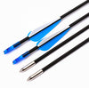 50x 31" FiberGlass Arrows Hunting Target Shooting Arrows for Teenager Upto 35LBS