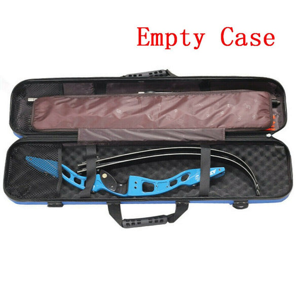Archery Hard Bow Case for Recurve Bow Hard Shell Carrier Box Hunting Bag Outdoor