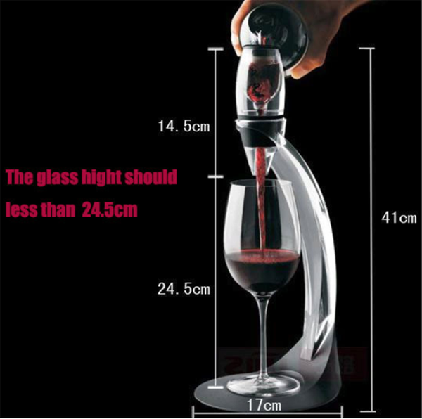 Wine Decanter Aerator Stainless Steel Red Wine Pourer Home Bar Accessories Tools