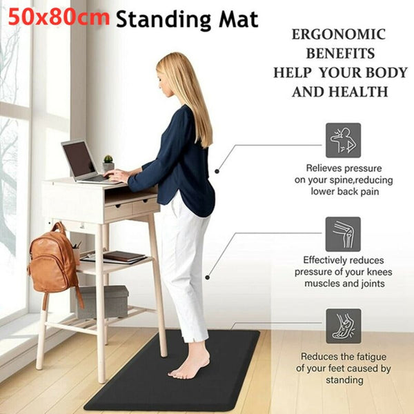Extra Thick Anti Fatigue Floor Mat Kitchen Mat Standing Desk Mat Comfort at Home