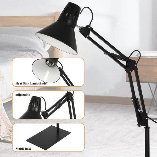 Floor Lamp Adjustable Tall Light Modern for Living Room Bedroom Reading AU Room