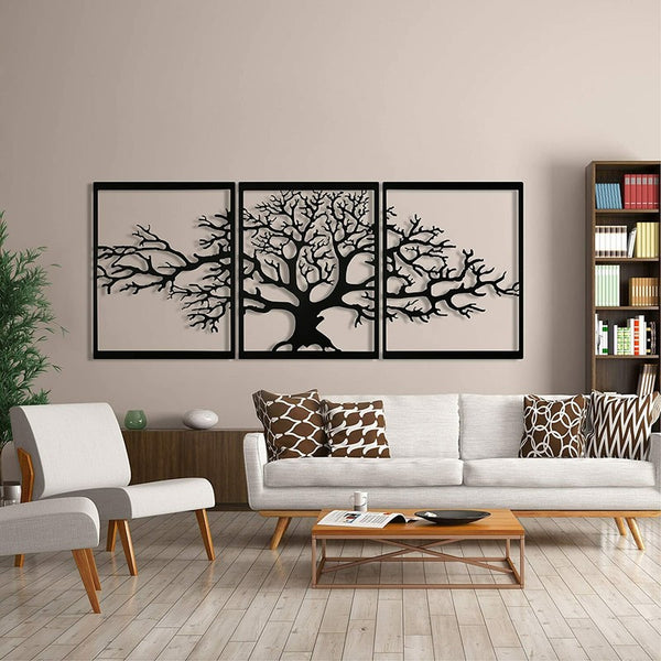 Tree of Life Metal Wall Art Hanging Sculpture Home & Garden Decoration Sculpture